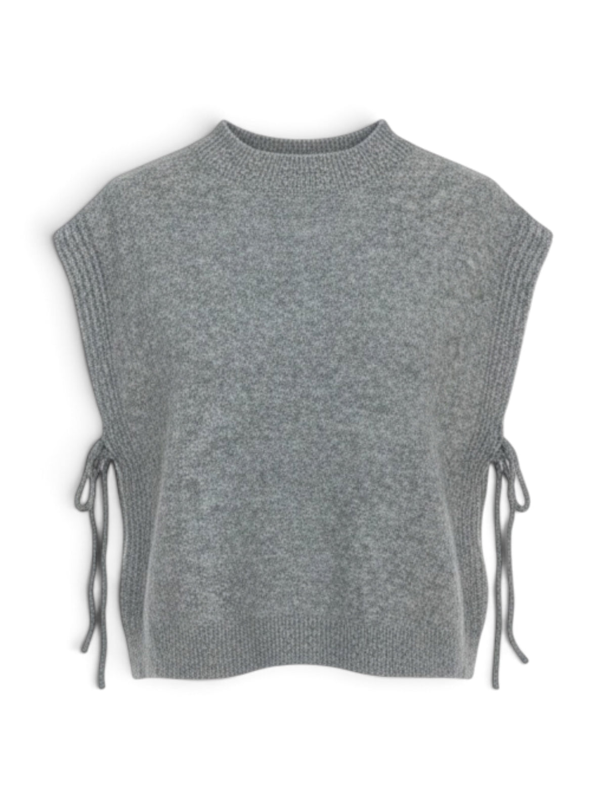 COLETE MALHA CINZENTO