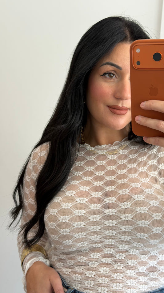 CAMISOLA RENDA BRANCA