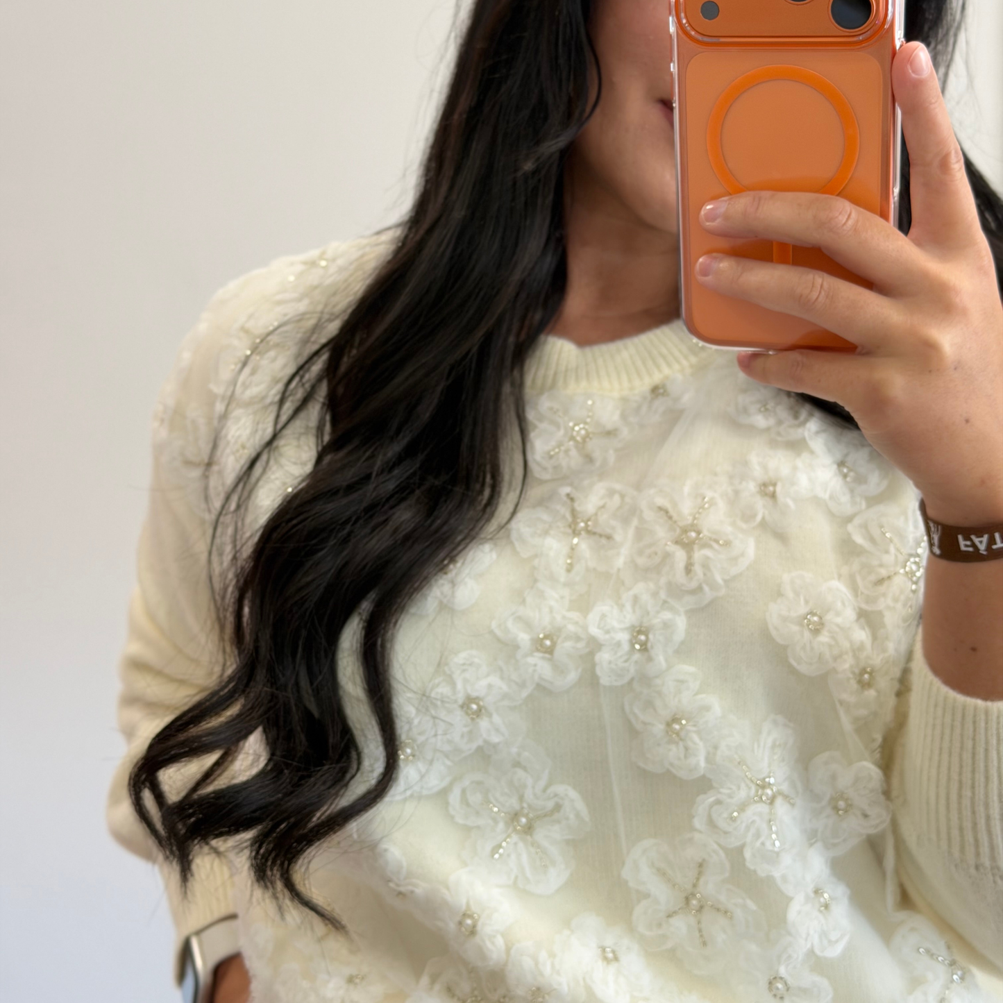 MALHA ORGANZA OFF-WHITE