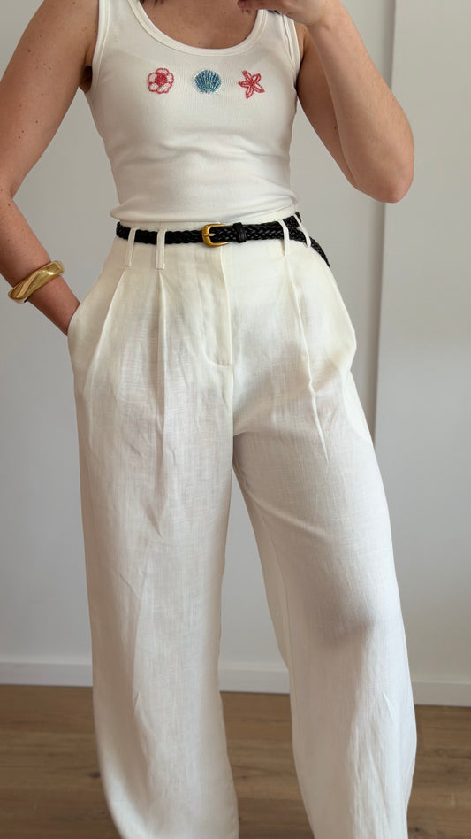 PANTALONA LINHO C/CINTO
