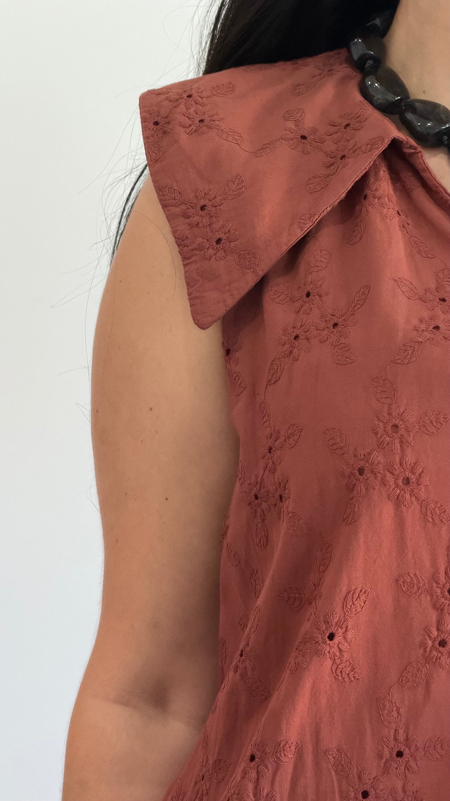 VESTIDO BORDADO INGLÊS