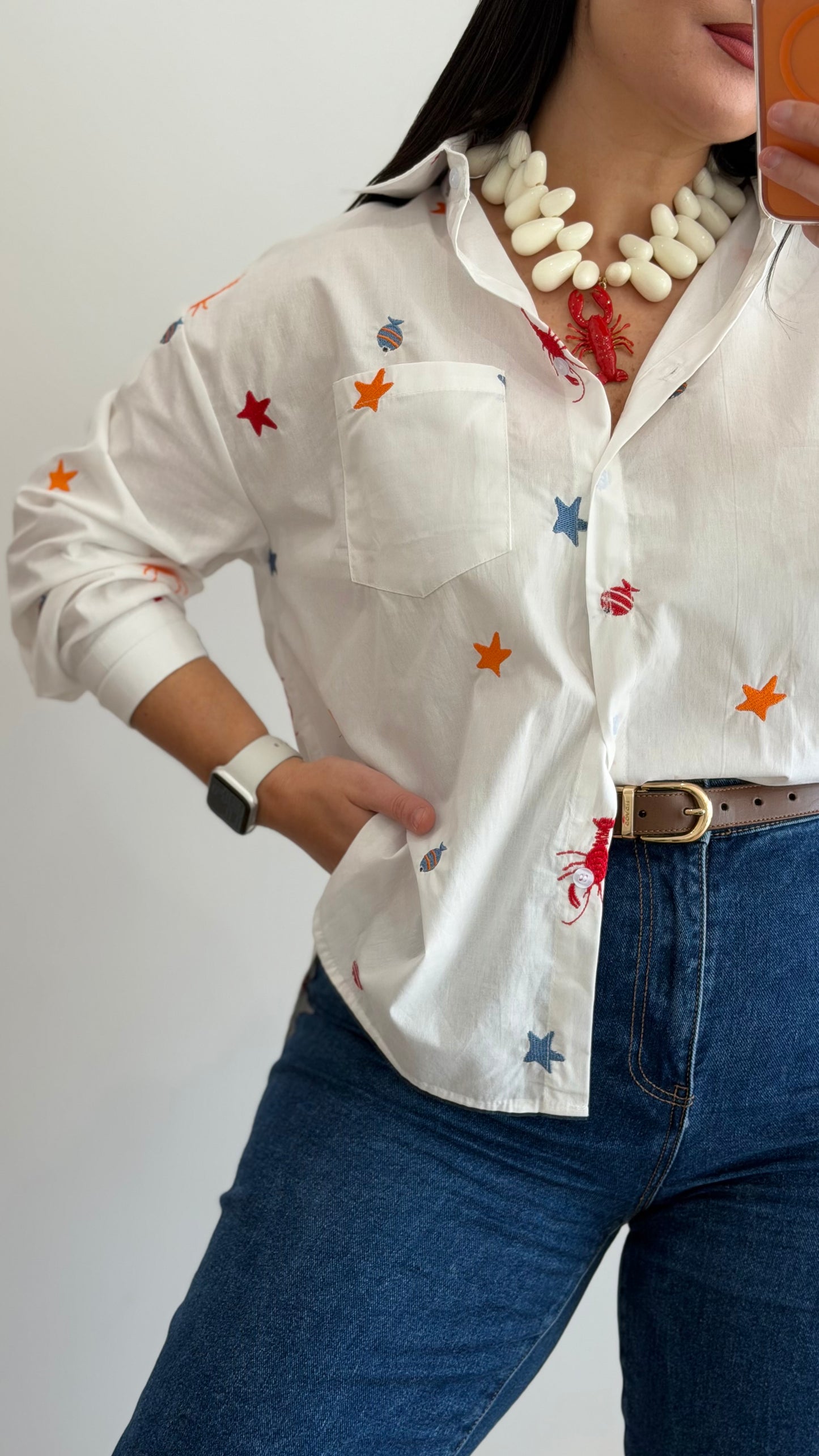 CAMISA LAGOSTA