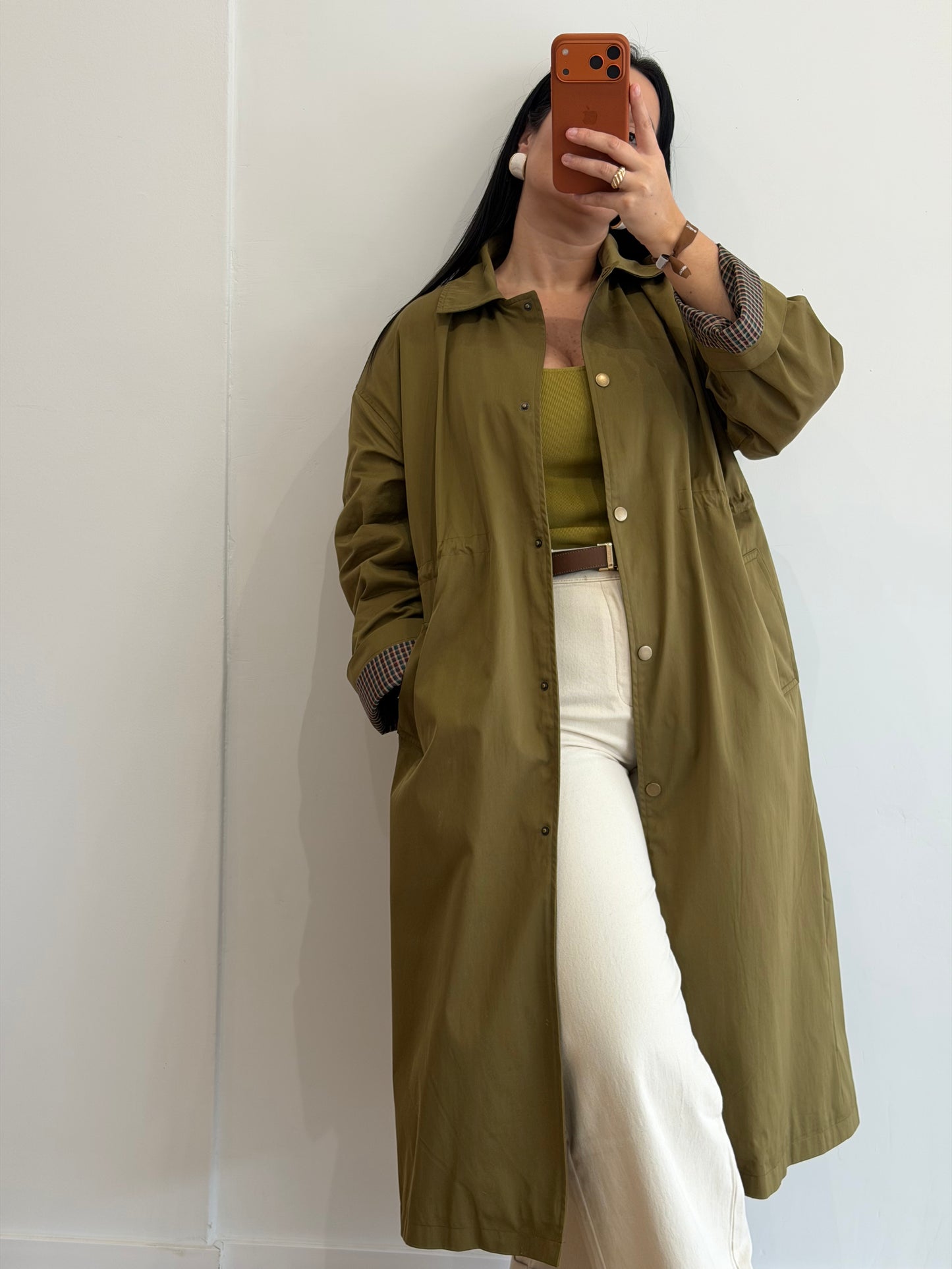 TRENCH COAT OLIVE