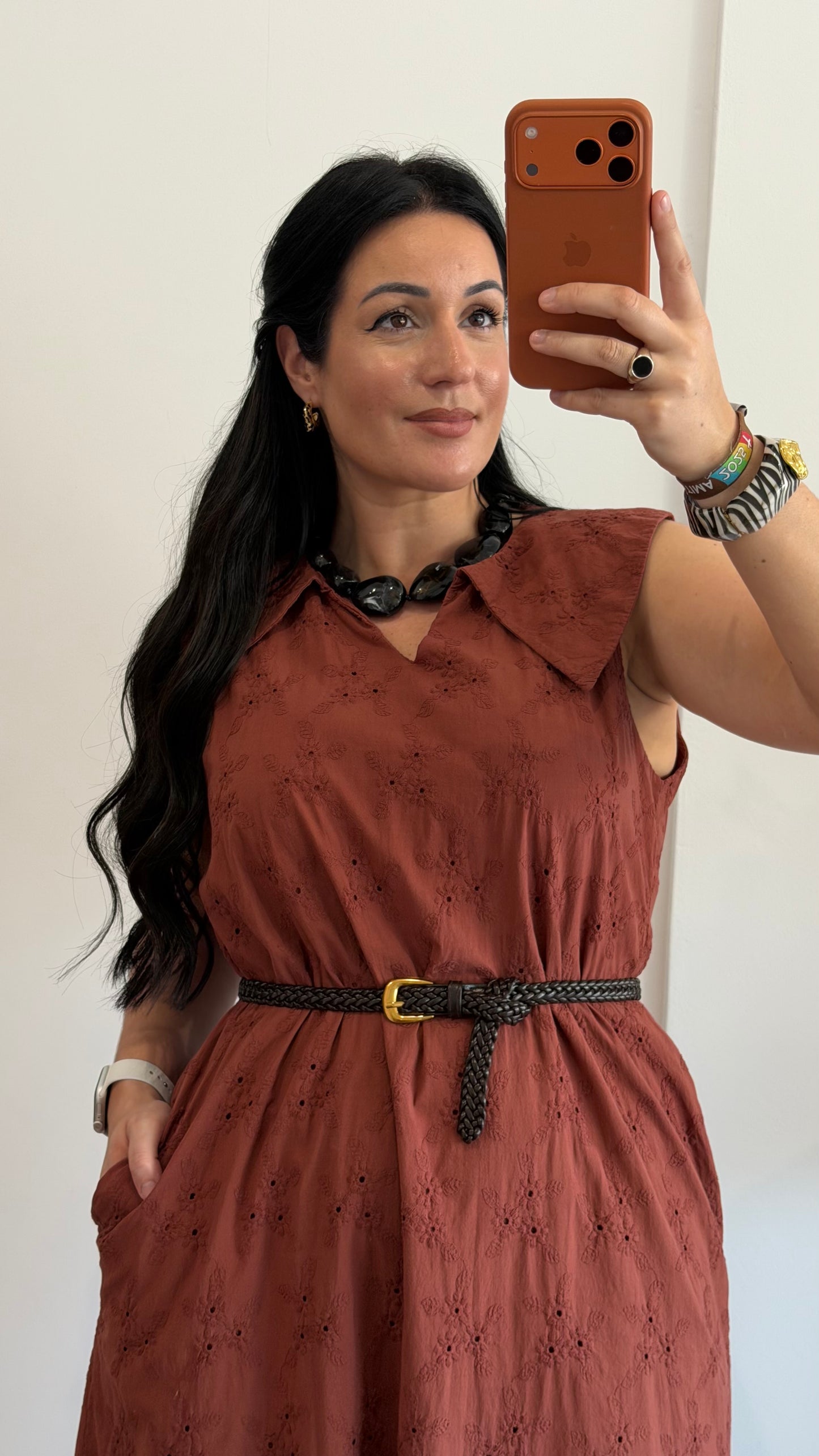VESTIDO BORDADO INGLÊS