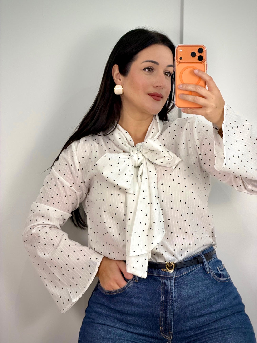 BLUSA POLKA DOTS