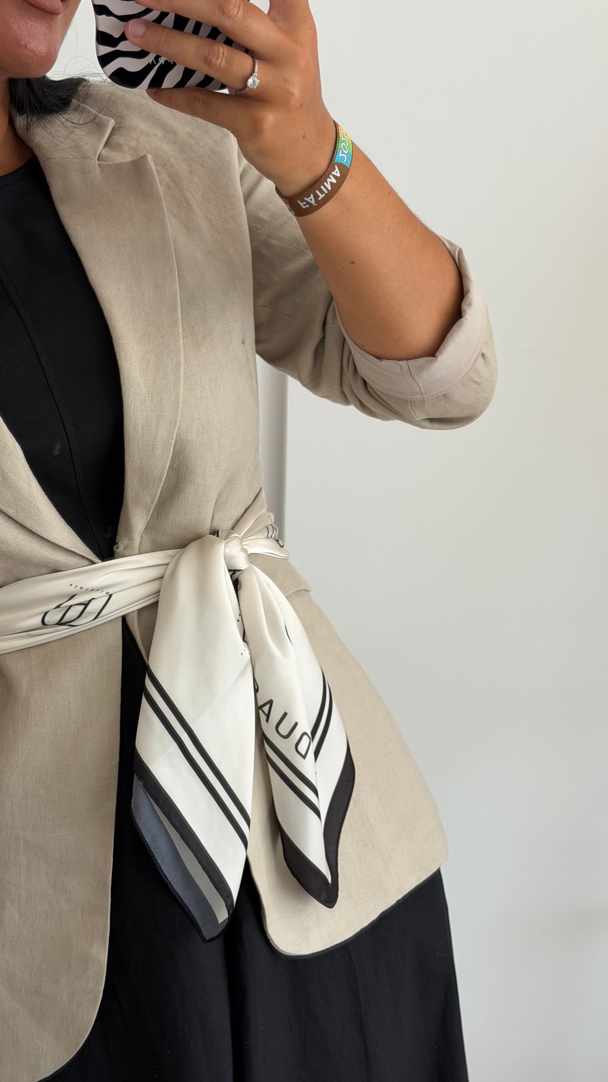 BLAZER LINHO BEGE