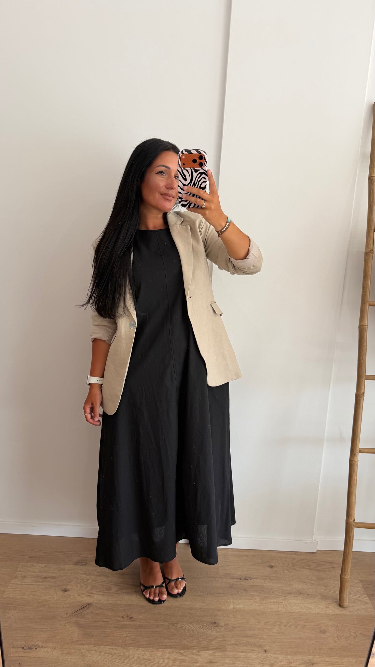 BLAZER LINHO BEGE