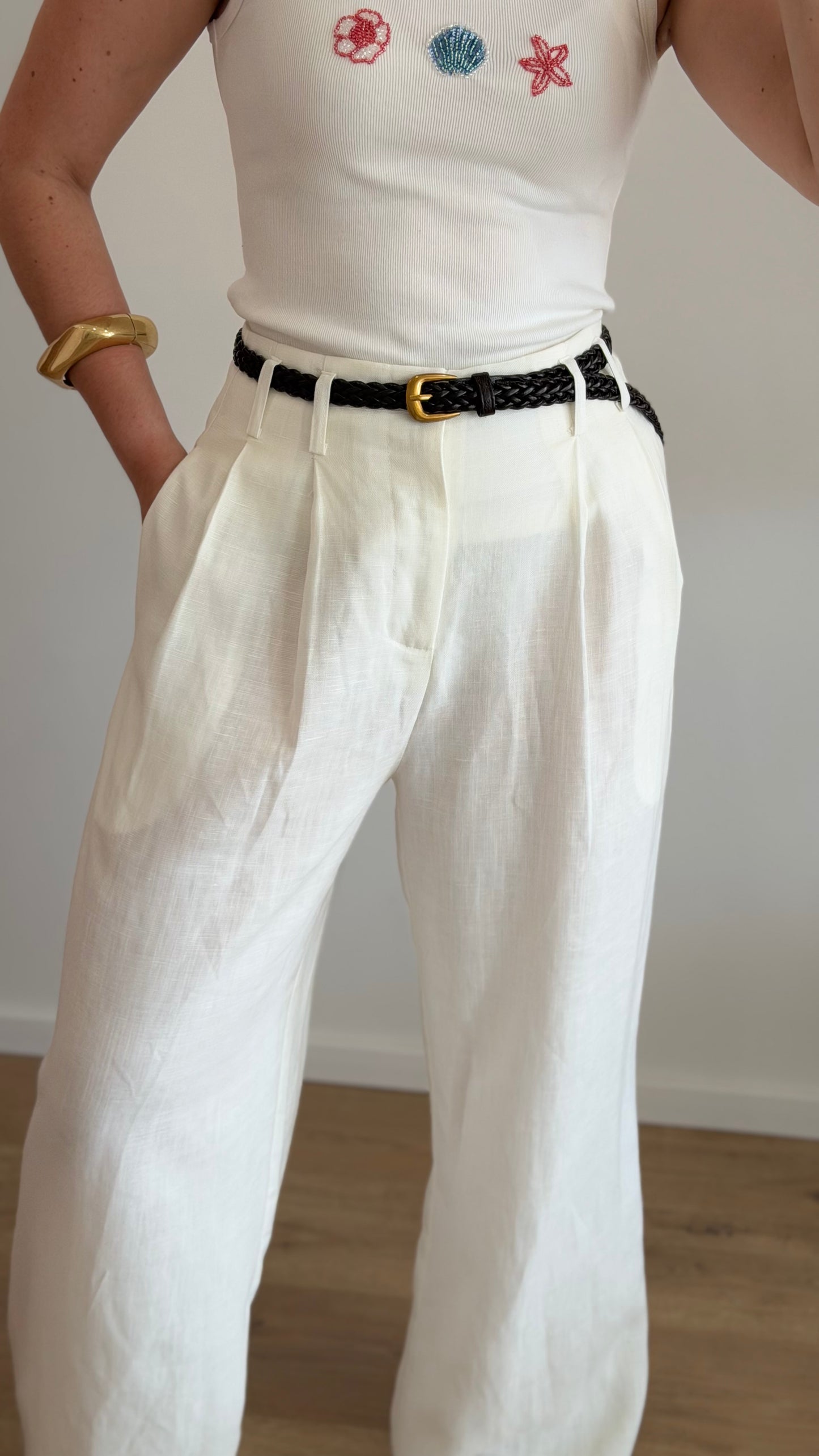 PANTALONA LINHO C/CINTO