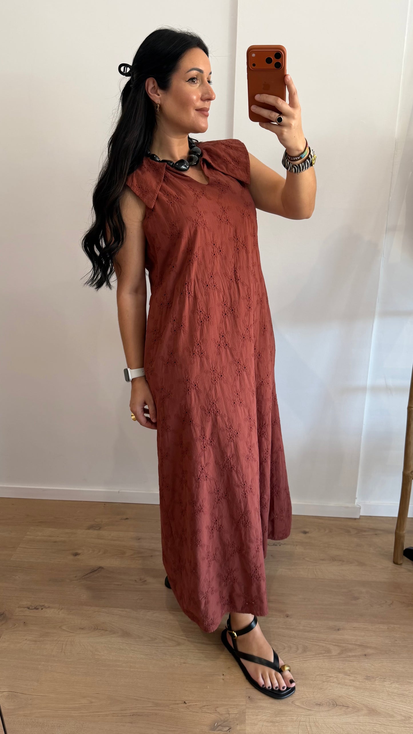 VESTIDO BORDADO INGLÊS