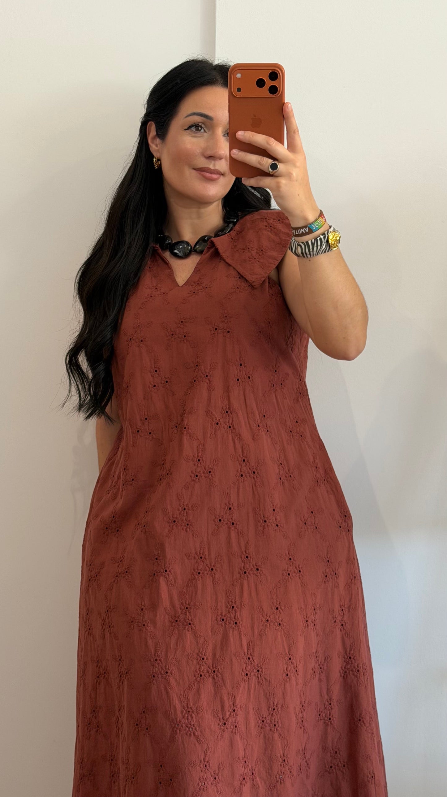 VESTIDO BORDADO INGLÊS