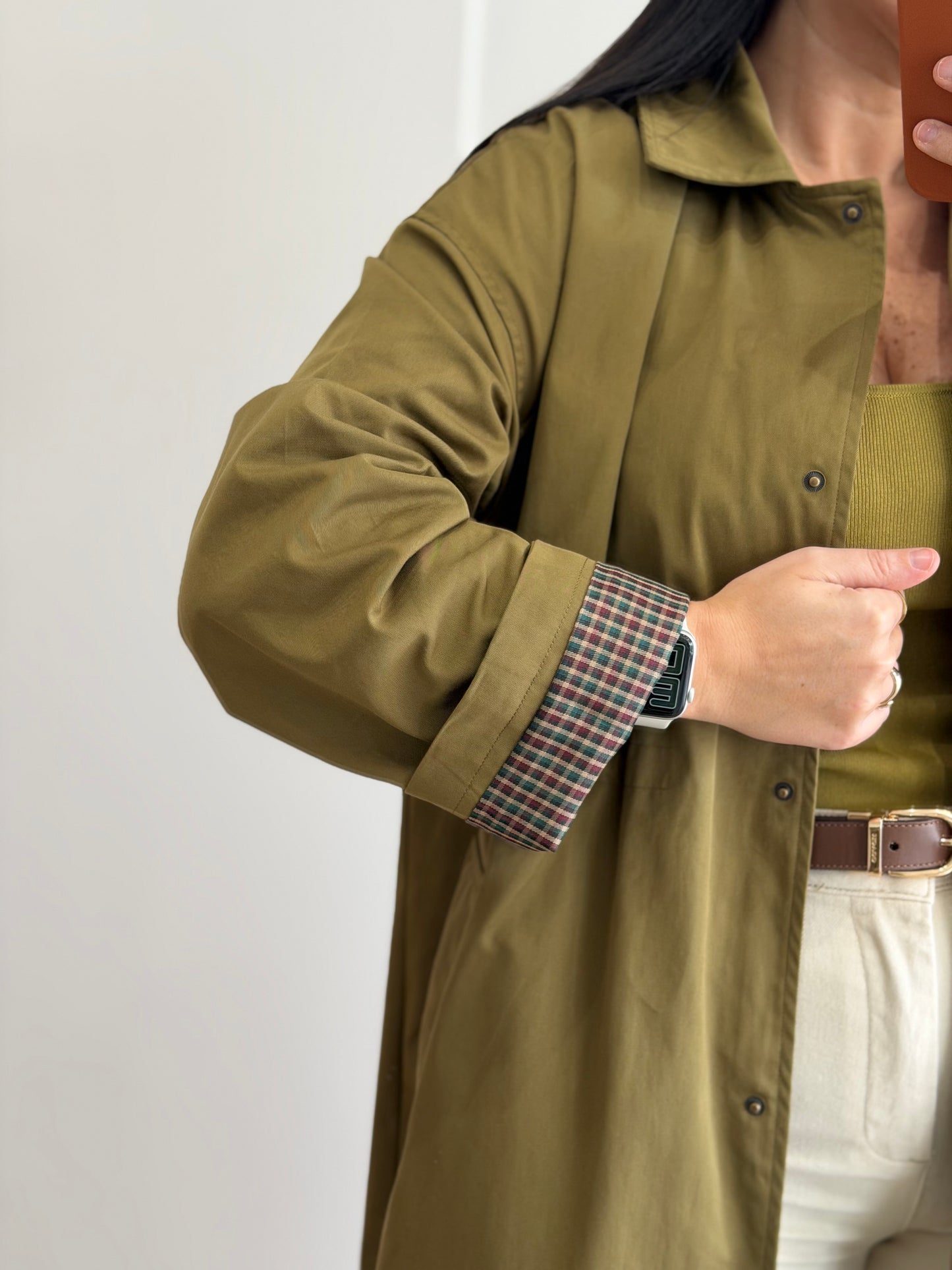 TRENCH COAT OLIVE