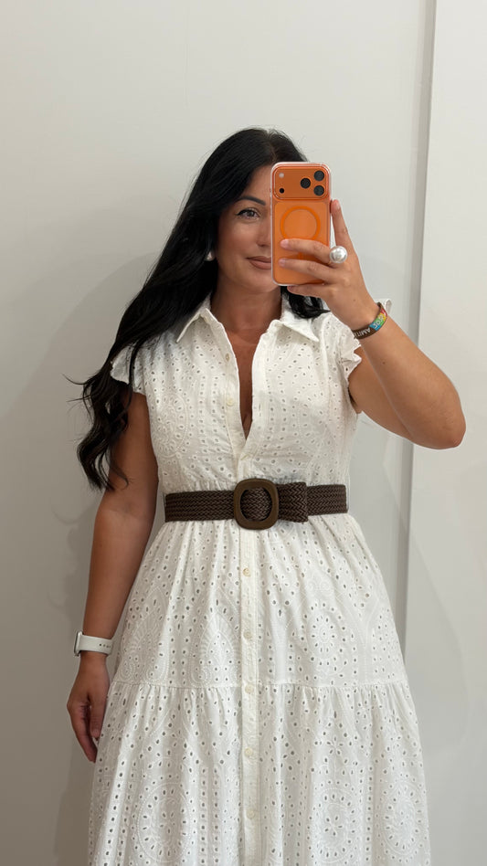 VESTIDO BORDADO INGLÊS