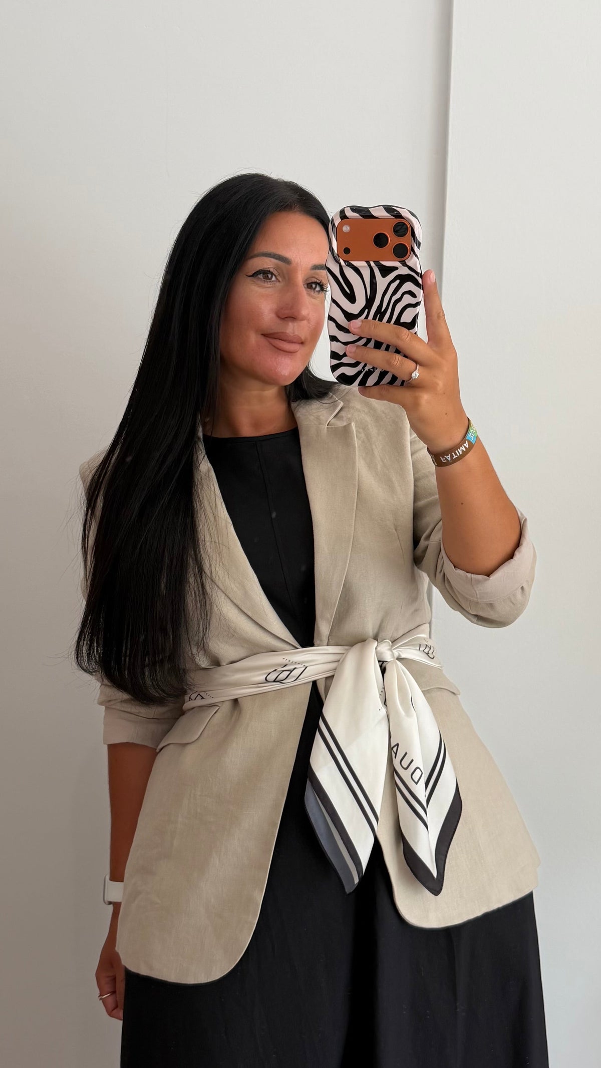 BLAZER LINHO BEGE