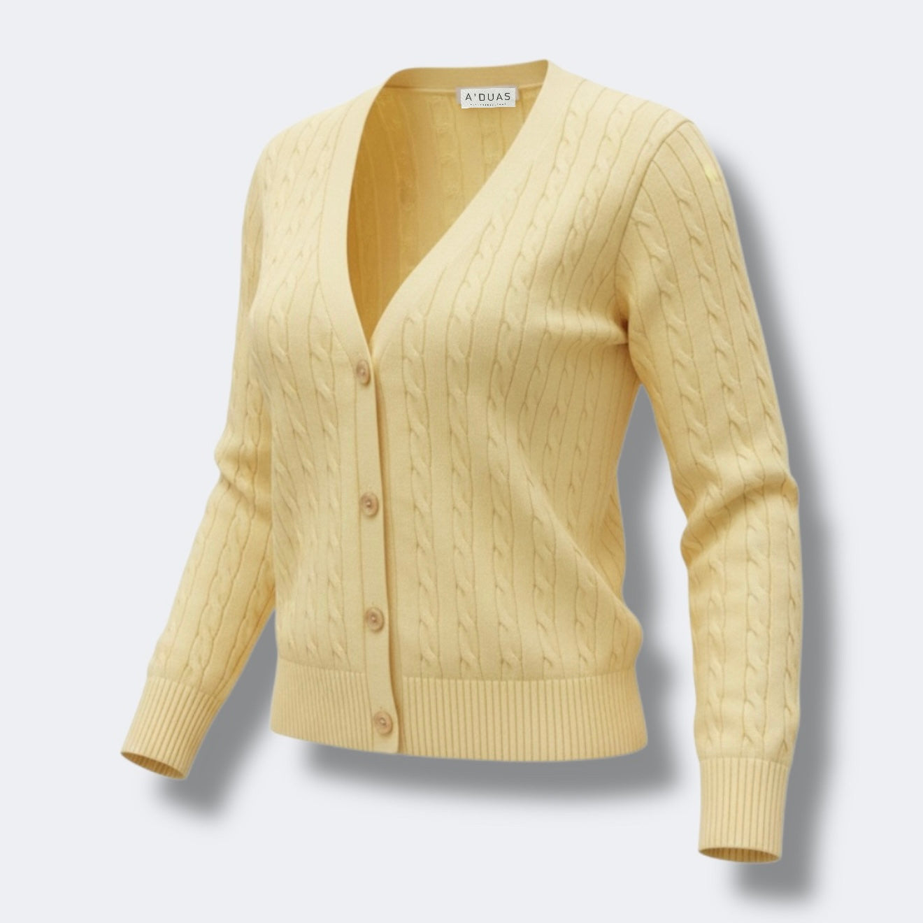 CARDIGAN AMARELO