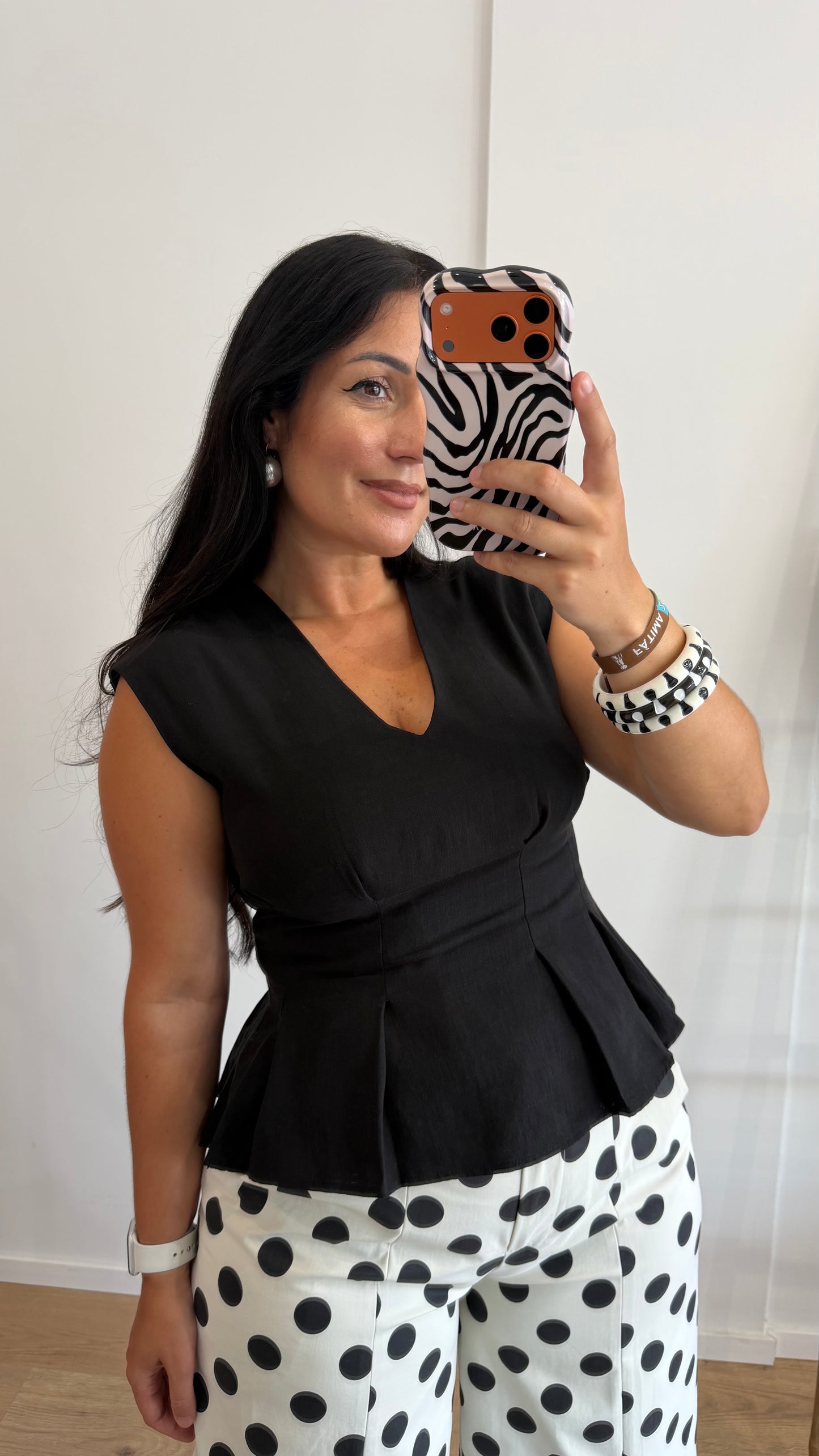 TOP LINHO PRETO