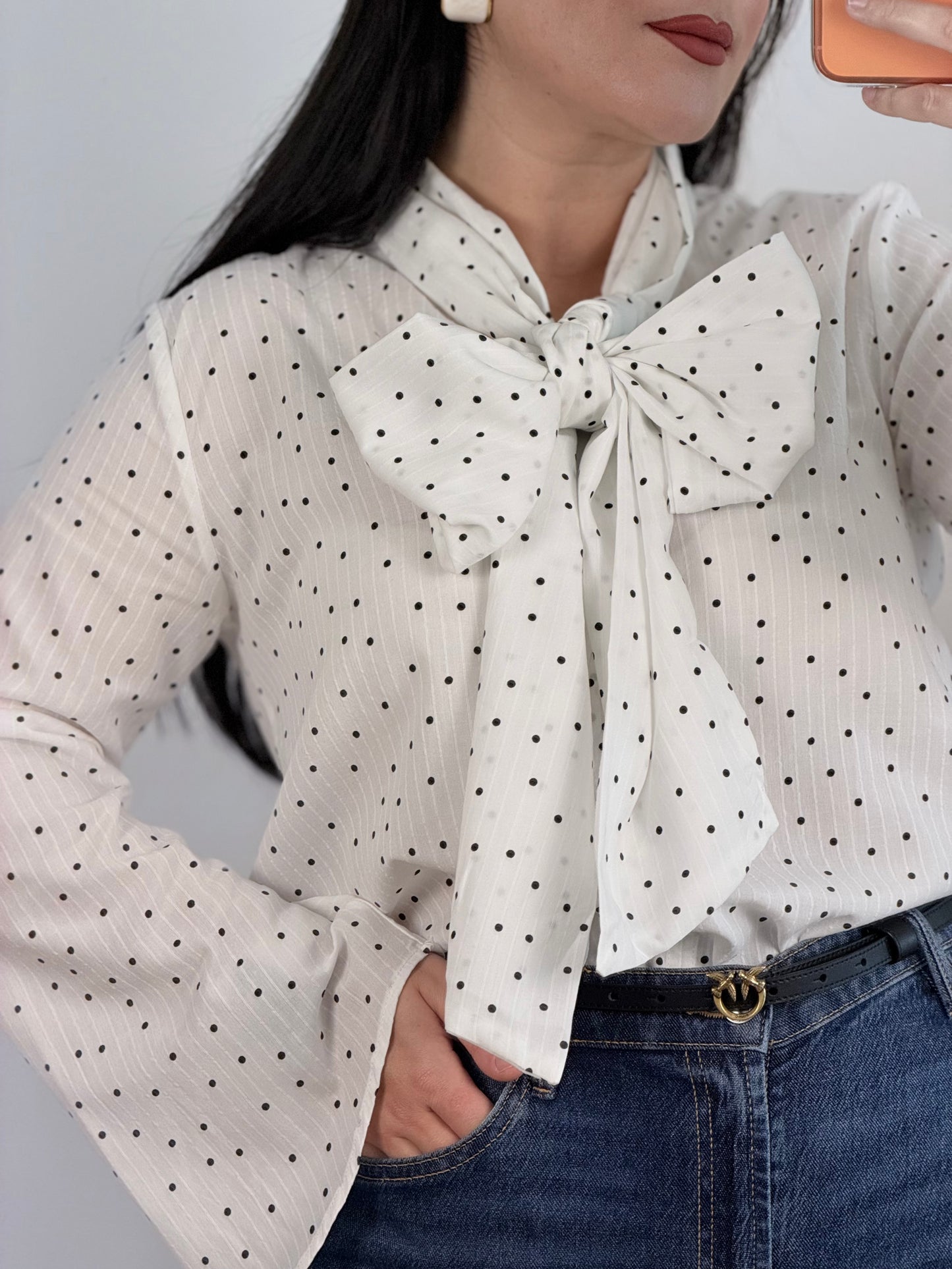 BLUSA POLKA DOTS