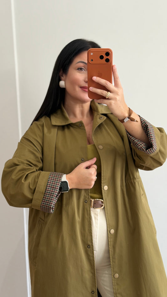 TRENCH COAT OLIVE