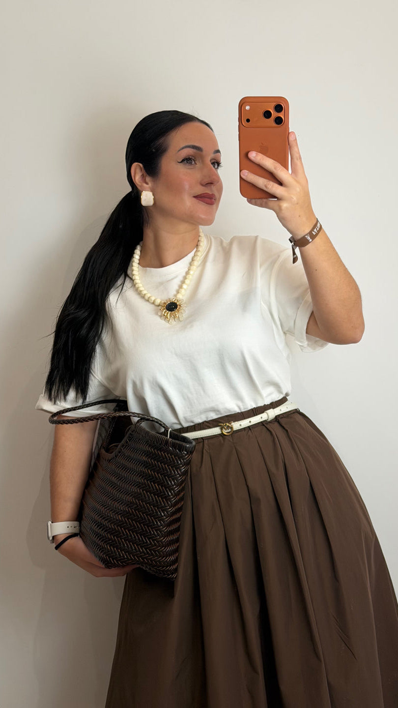 T-SHIRT OVERSIZE BRANCA