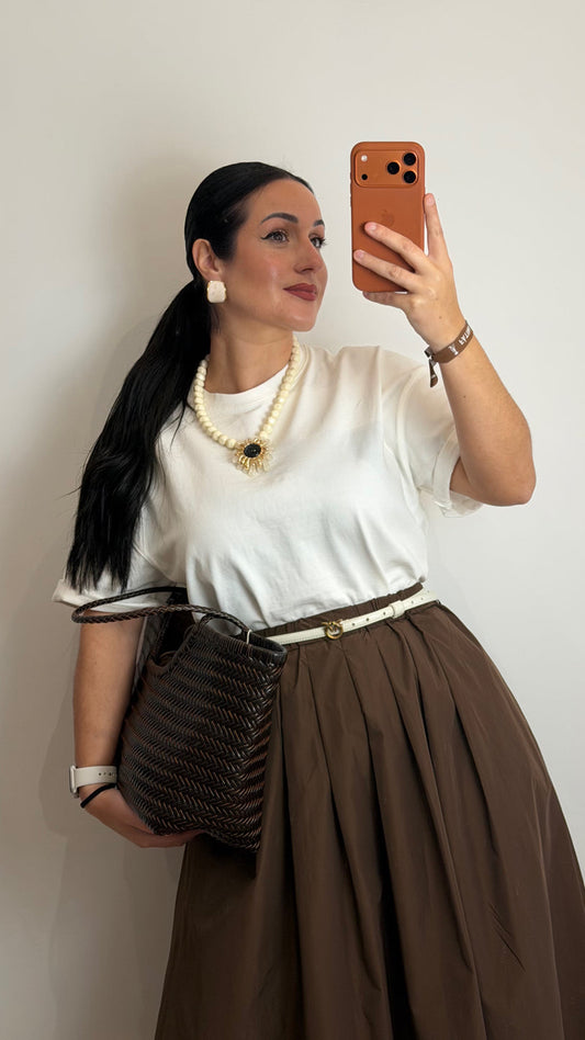 T-SHIRT OVERSIZE BRANCA