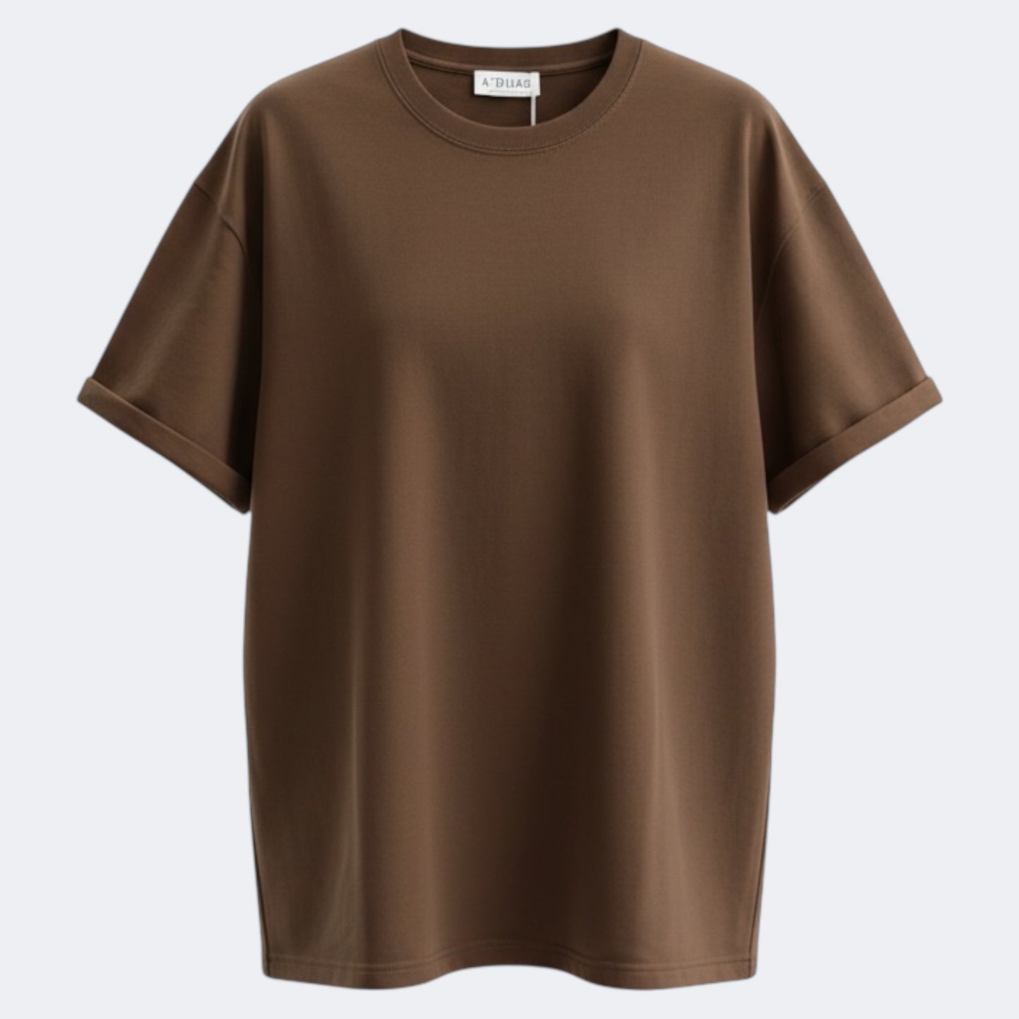 T-SHIRT OVERSIZE CASTANHA