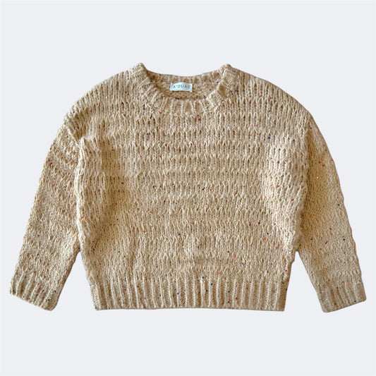 MALHA MICRO LANTEJOULAS CAMEL